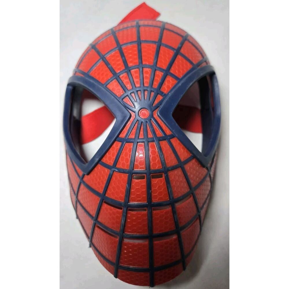Marvel Amazing Spiderman Kids Youth Plastic Halloween Mask - Web Slinger 2011-12